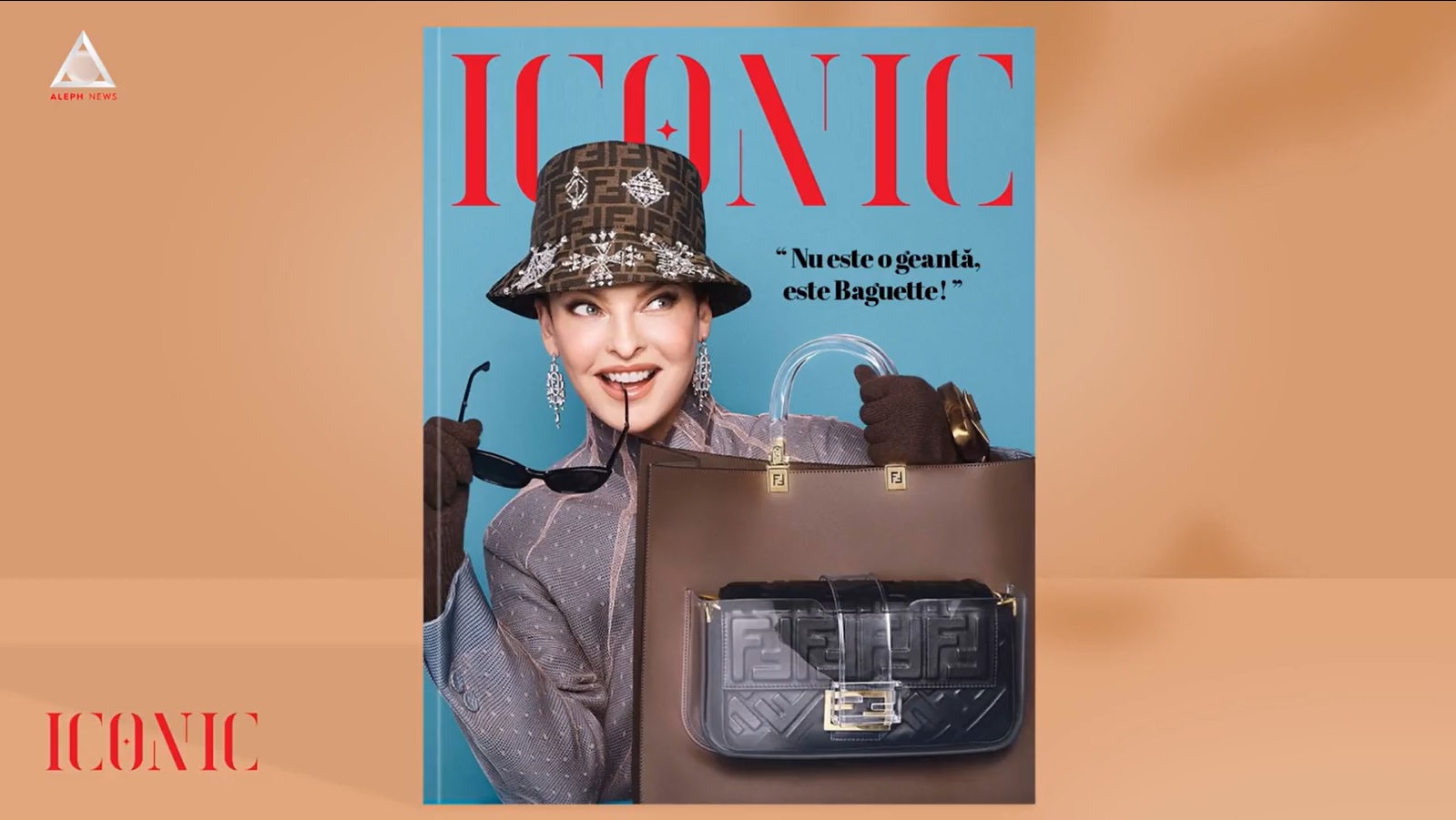 ICONIC. Geanta Baguette de la Fendi