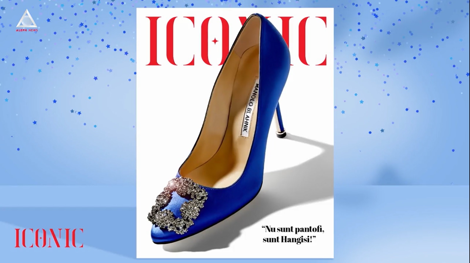ICONIC. Istoria pantofilor Hangisi de la Manolo Blahnik