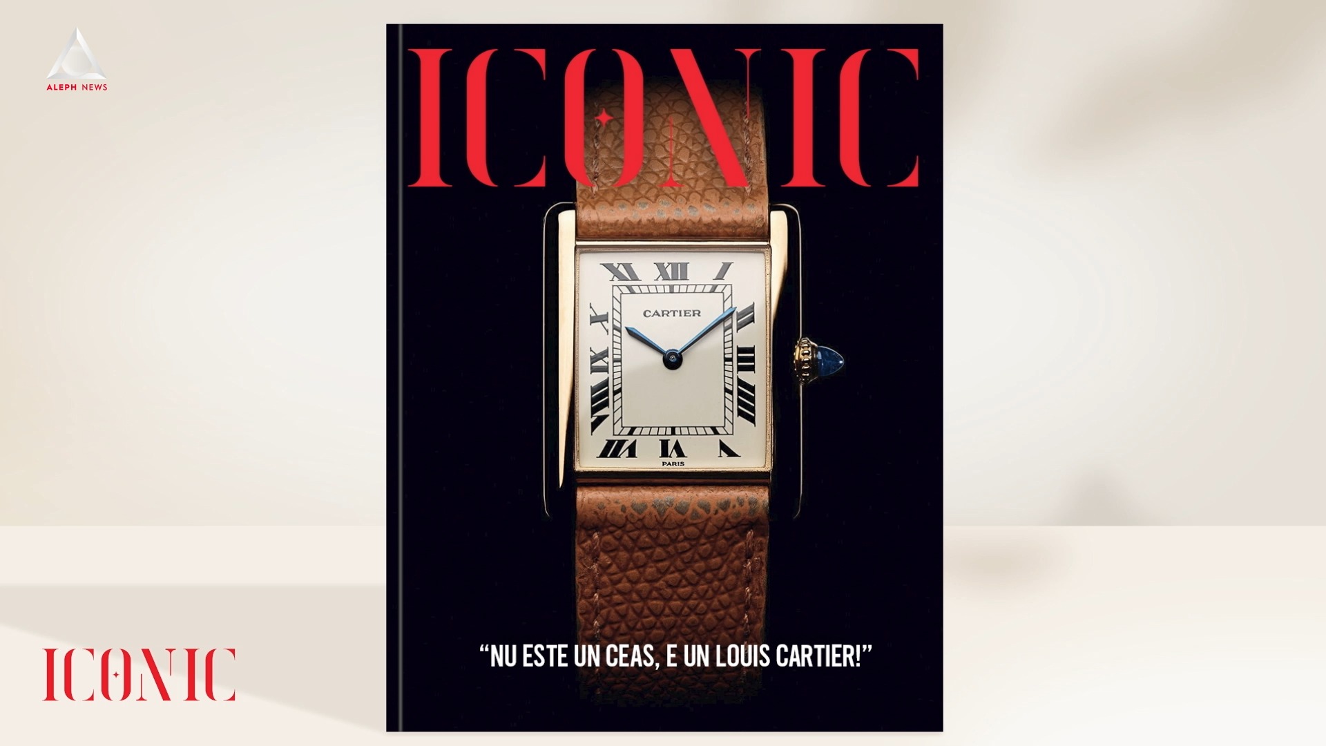 ICONIC. Istoria ceasului Tank de la Cartier