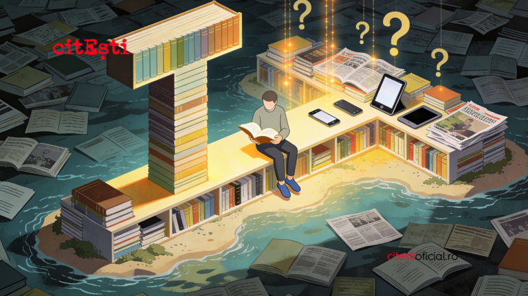 Curator pentru lectură: Cum transformi o grămadă de cărți în sens profund