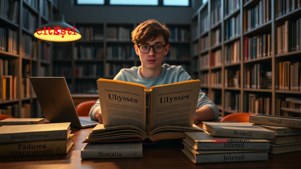 Algoritmul numește Ulysses drept cel mai mare roman din toate timpurile. Ce alege din România?