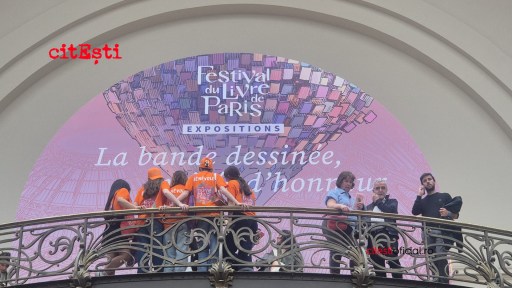 Festivalul cărții de la Paris lasă în urmă cinci lecții literare foto Cătălina Bălan pentru Timpul